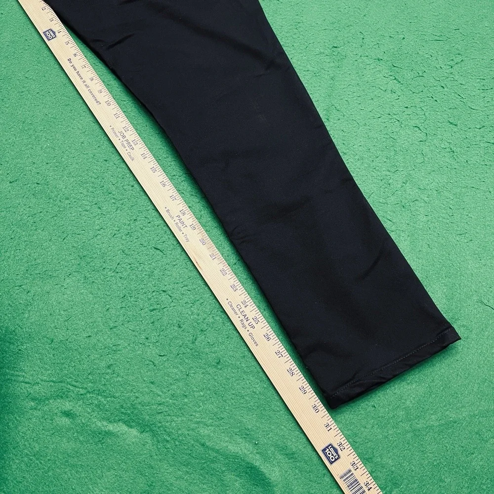 DKNY Ultimate Stretch Slim Fit Pants Stanton Mens Size 36 X 32 Black